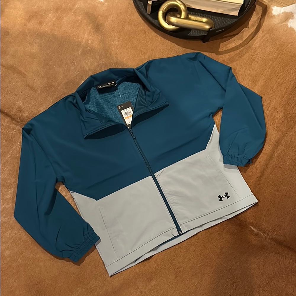 Women’s Under Armour Teal and Gray Jacket